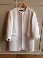 ZARA Woman Mantel Weiß Jacke Sommermantel Niedersachsen - Nordhorn Vorschau