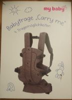 Neuwertige Babytrage "carry me" von my baby Bayern - Landshut Vorschau