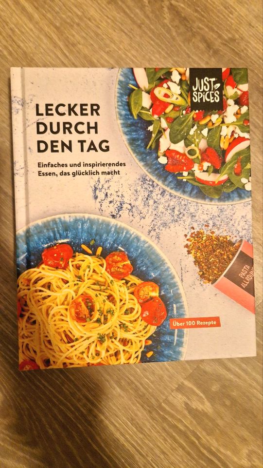 Just Spices Kochbuch "Lecker durch den Tag" in Rheinhausen