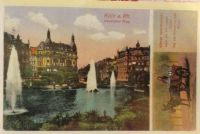 alte Postkarte  KÖLN, Deutscher Ring,  "Kölsch Spröchwood, 1917" Köln - Porz Vorschau