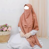 Zweilagiger Halbniqab/ zum Binden / Niqab Hijab Hannover - Misburg-Anderten Vorschau