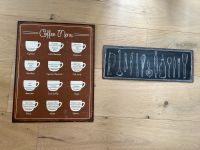 Blechschilder Küche Kaffee usw Nordrhein-Westfalen - Harsewinkel - Greffen Vorschau