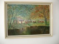 Gemälde im Park von Ludwig Wilhelm PLOCK 1871-1940 München - Bogenhausen Vorschau