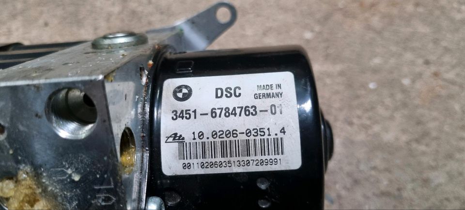 BMW E81 E87 E90 E91 ABS DSC Block Steuergerät 6784763 6784764 in Estorf