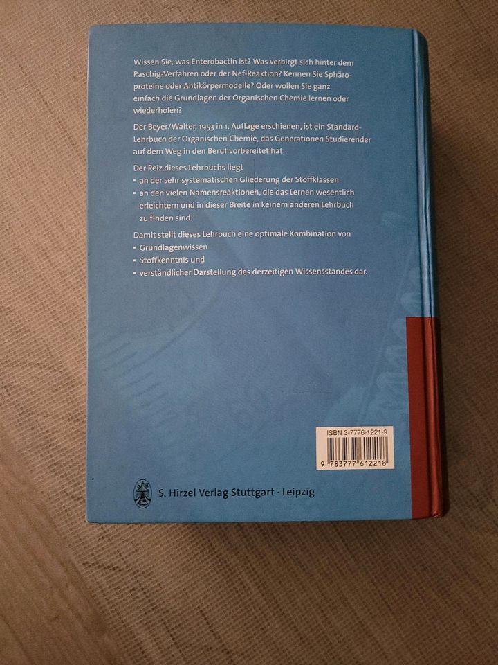 Lehrbuch der Organischen Chemie in Xanten
