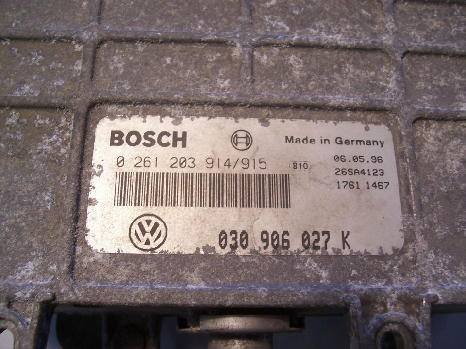 Motor-Steuergeraet Bosch 0261203914/915 030906027K VW Polo in Aletshausen