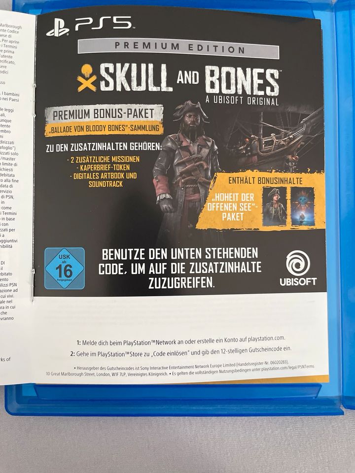 Skull and Bones PS5 Premium Edition + Zusatzinhalte in Lübeck