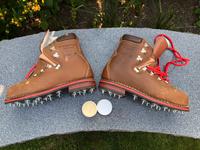 Bergwander-/Galabauer-/ Sicherheits- Schuhe 43 Leder mit Spikes Nordrhein-Westfalen - Velbert Vorschau