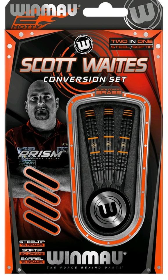 Winmau Scott Waites Steel-/Softdart Conversion-Set 20g Dartpfeile in Frechen