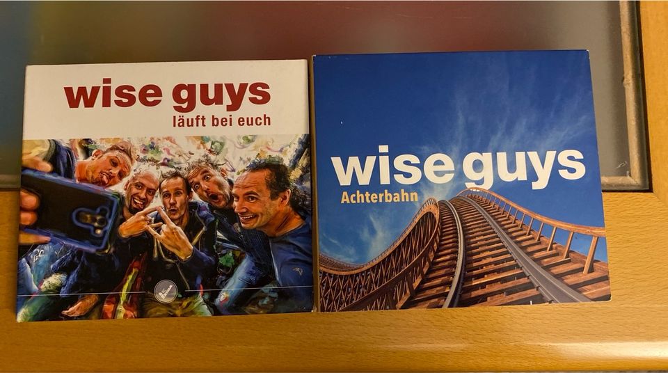 CDs Wise Guys -läuft bei euch -Achterbahn in Bad Feilnbach