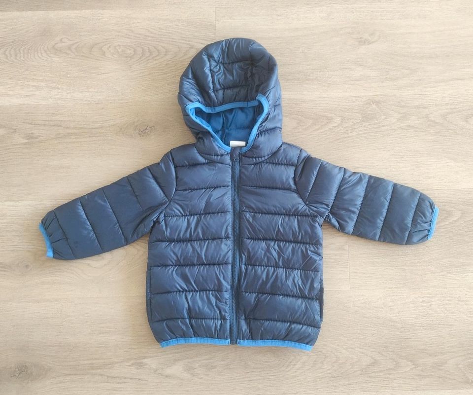 74/80 Steppjacke papagino Aldi blau Jungen Outdoor in Lüdenscheid