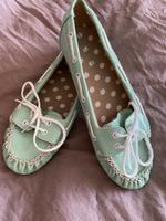 NEXT Mädchen Lack Schuhe Ballerina Türkis/blau Gr. 32 NEU Hessen - Langenselbold Vorschau