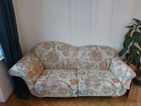 Sofa, beige, florales Muster (Firma Finkeldei) Nordrhein-Westfalen - Paderborn Vorschau