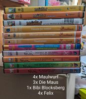 DVDs Der Maulwurf, Die Maus, Bibi Blocksberg, Felix, Huhu Uhu Bayern - Bibertal Vorschau