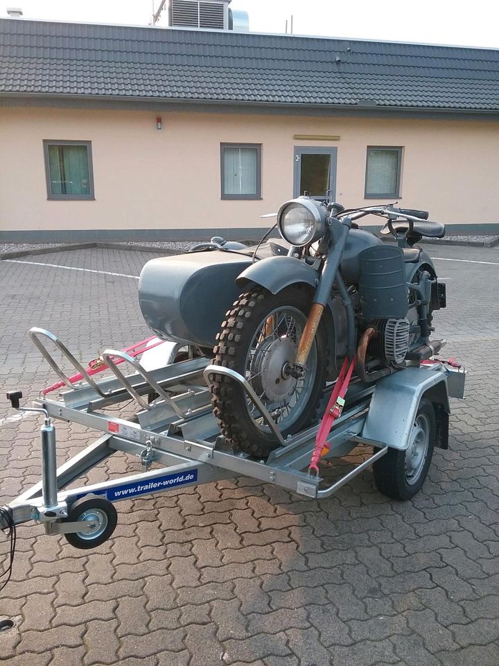 MOTORRADANHÄNGER TRAILER ANHÄNGER MOTORRAD 1ER 2ER 3ER VERLEIH in Wolfsburg