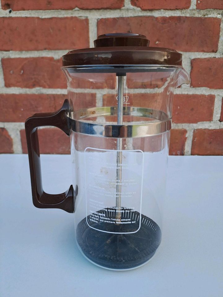 French Press - Kaffeebereiter - W. Germany - 60/70/80er Vintage in Gronau (Westfalen)