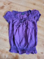 Top Bluse Gr. S 36 lila kurzarm Shirt sehr luftig Bayern - Markt Rettenbach Vorschau