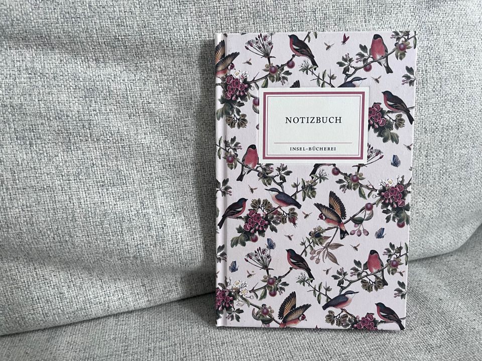 Schönes Notizbuch von Inselbücherei mit Vögeln, neu unbenutzt in Hamburg