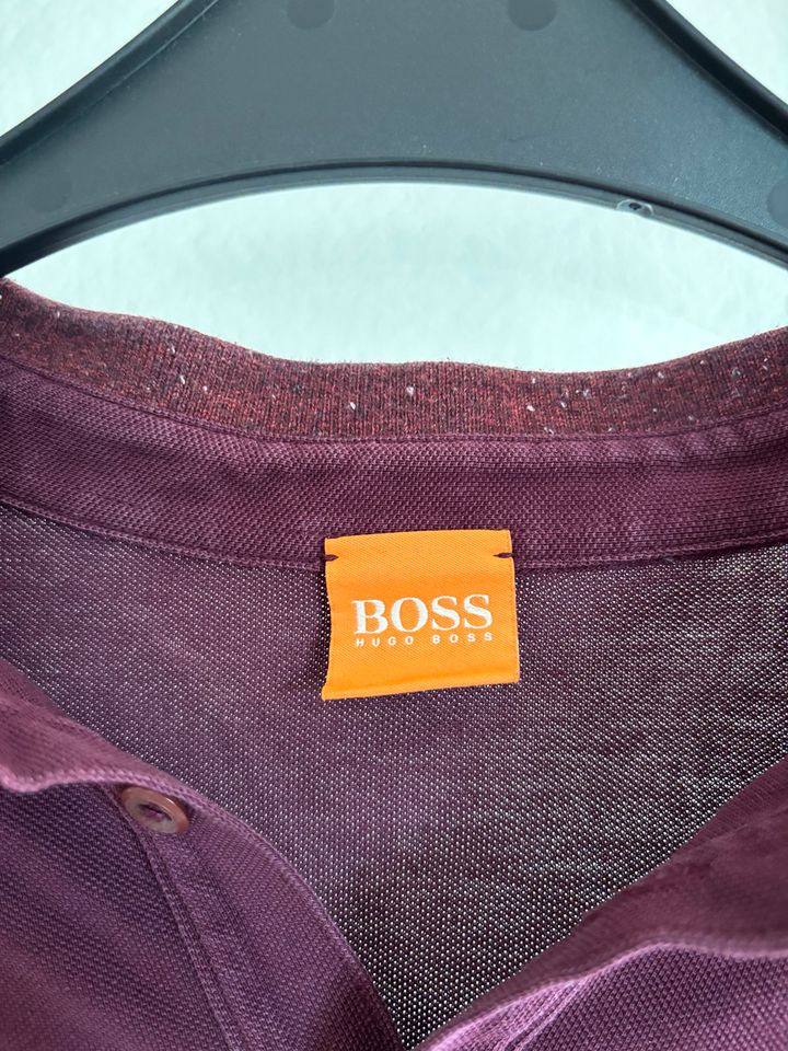 Poloshirt - Hugo Boss - Bordeaux-  Gr. XL in Sulzbach (Saar)