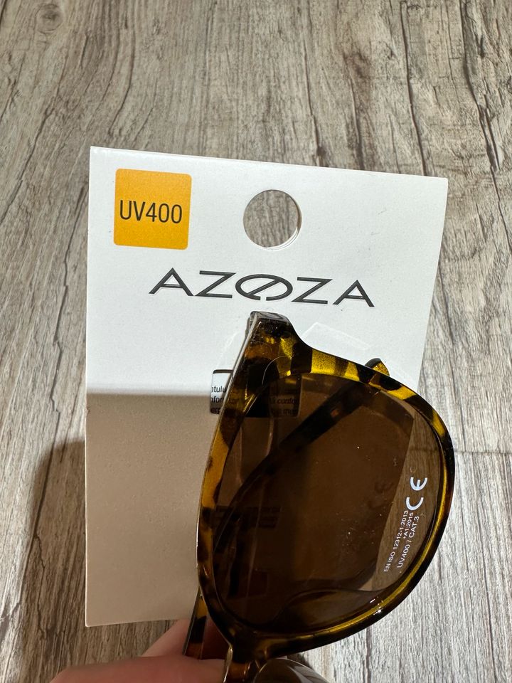 Azoza / UV400 Sonnenbrille / Sunglass / Neu / Braun in Körle