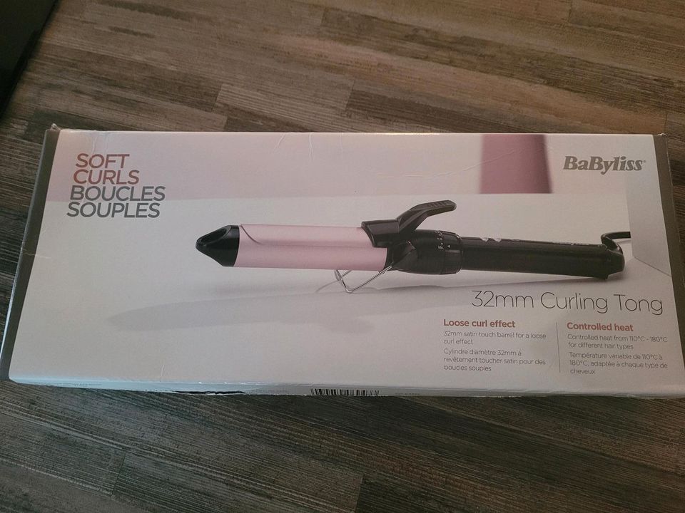 Babyliss Lockenstab NEU Curling Tong 32 mm in Bayern - Wallersdorf | eBay  Kleinanzeigen ist jetzt Kleinanzeigen