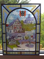 ✴️ Bleiglasbild Handarbeit Gerard Swaenepoel 30x40 Bleiverglasung Hessen - Kelsterbach Vorschau