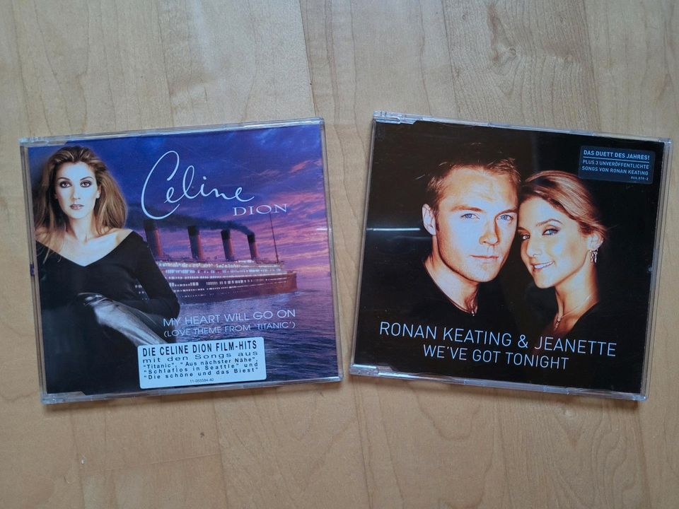 Celine Dion, Ronan Keating&Jeanette, My heart will go on, CDs in Stuttgart