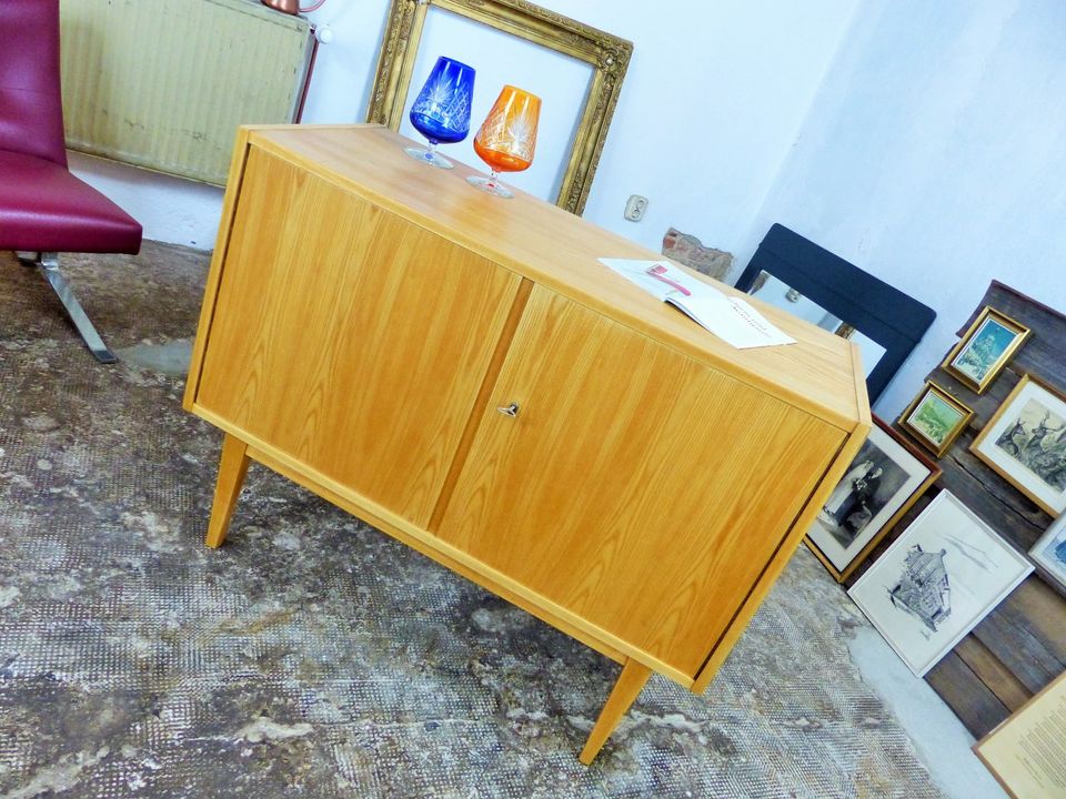 Hellerau Anrichte Sideboard 602/A Mid Century DDR Vintage in Leipzig