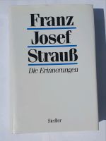 Franz Josef Strauß - Die Erinnerungen, Biografie, Politiker, Buch Bayern - Pöttmes Vorschau