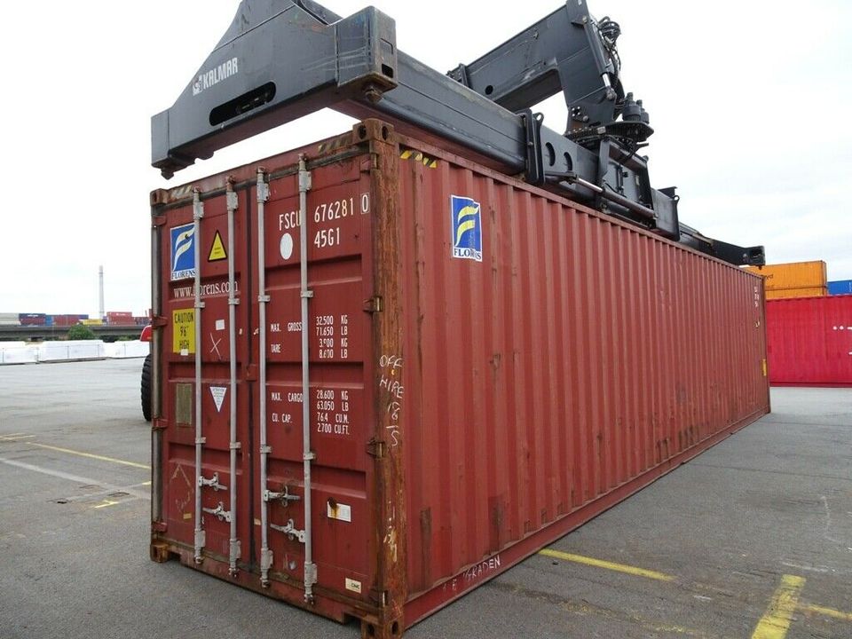 40 Fuß High Cube Lagercontainer gebraucht FOT Depot Nürnberg in Nürnberg (Mittelfr)