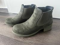 RIEKER Damen Chelsea Schuhe Stiefeletten Gr. 39 Grün/Khaki Niedersachsen - Damme Vorschau