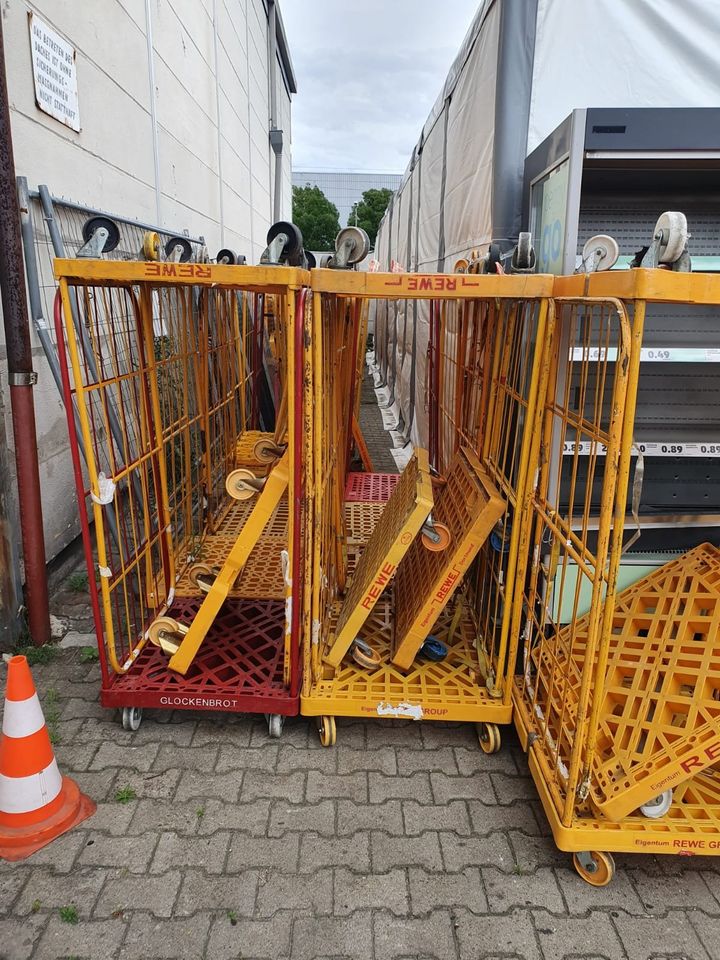 10xTransportcontainer Rollbehälter Rollwagen Gitterwagen Gitterbo in Berlin