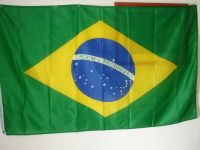 Brasilien Flagge 90 x 1,50 m, Schumacher Fahne 50 x75 cm Saarland - Quierschied Vorschau