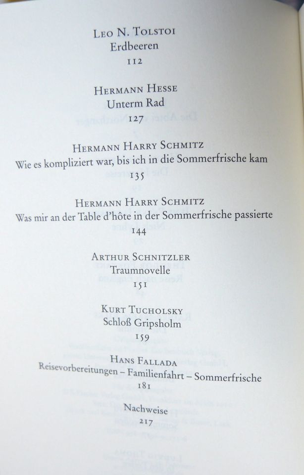 Austen Heine Fontane Rilke Tolstoi Hesse Schnitzler Tucholsky Fal in Berlin