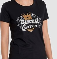T-Shirt Biker Queen schwarz Gr. XL Fa. Stedman Motorrad Baumwolle Sachsen - Naunhof Vorschau