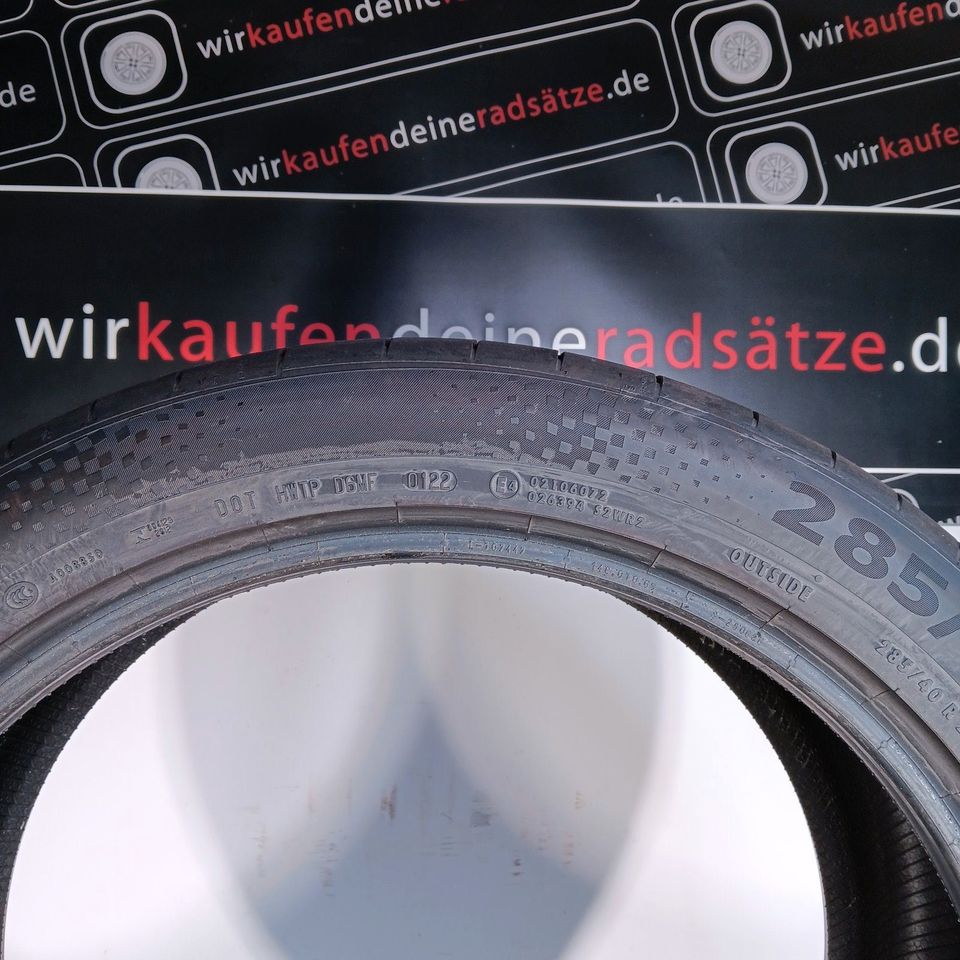 ☀️2x Sommerreifen 285/40R22 Conti Sport Contact 6 DOT22 RHL600☀️ in Nagold