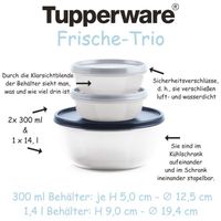 Tupperware Frische-Trio (Neu) Hessen - Eichenzell Vorschau