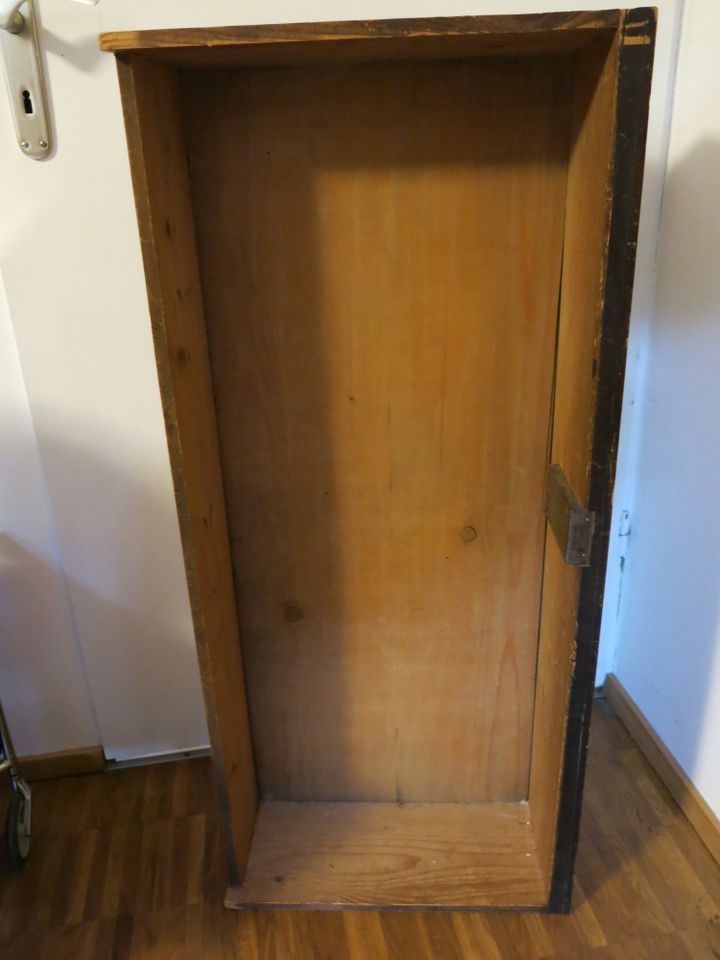 Jugendstil original Schrank- Türen Bleiglasfenster Schublade Nuß? in Oberschleißheim