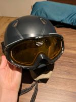 Skihelm mit Brille Sachsen - Steinberg Vorschau