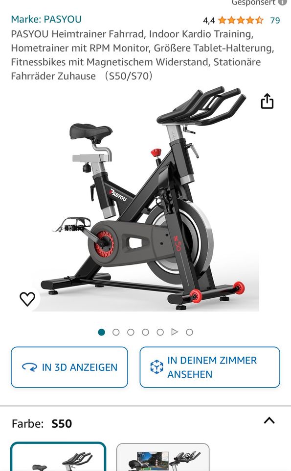 Heimtrainer Fahrrad in Hamburg