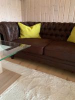 Chesterfield Couch, Sofa, neuwertig. Hessen - Sinntal Vorschau