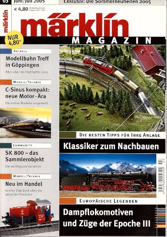 Märklin Magazin Jahrgang 2005 komplett in Eutingen