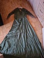 festliches Kleid in Oliv/Khaki mit Pailletten Brandenburg - Teltow Vorschau