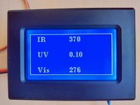 IR, UV-Index und sichtbare Licht Strahlungsmesser Panel Meter Bayern - Rosenheim Vorschau