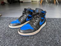 Nike Air Jordan 1 mid schwarz/blau Gr. 42 Nordrhein-Westfalen - Herne Vorschau