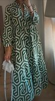 Zara Sommer Kleid Maxikleid M Neu grün gemustert geometrisch Bayern - Hösbach Vorschau