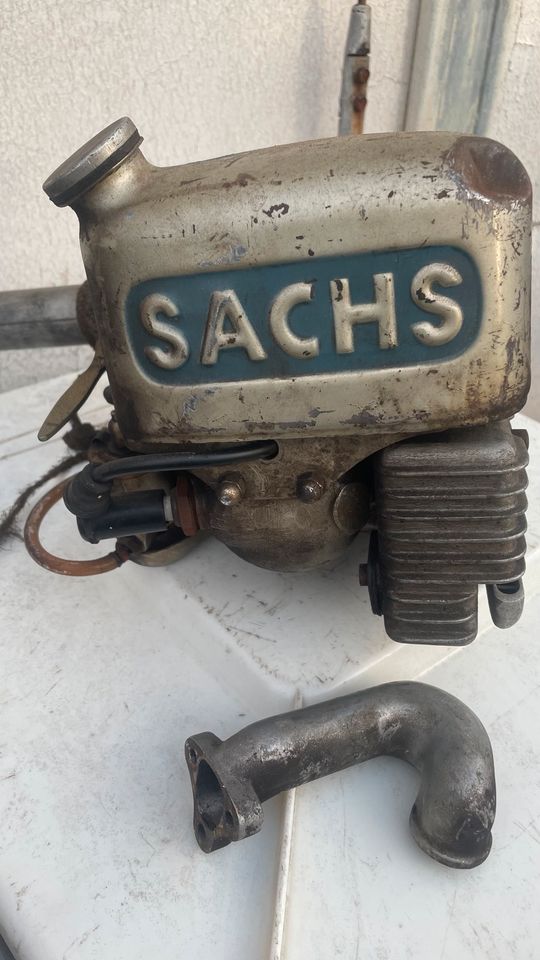 Fichtel Sachs Bootsmotor Außenbordmotor Oldtimer Vorkrieg in Elsterwerda