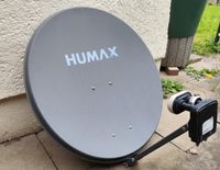 HUMAX Satellitenschüssel mit Twin Monoblock 23mm LNB (Mono) Stuttgart - Stuttgart-Süd Vorschau