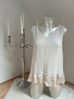 H&M Damen Basic Top Rüschen beige weiß, Gr. M-L, neu Nordrhein-Westfalen - Kaarst Vorschau