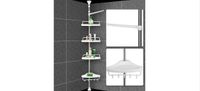 Duschregal mit 4 Ablagen Teleskopregal für Bad 78396 Hessen - Biedenkopf Vorschau